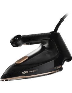 Braun Fi 7276 Bk Freestyle 7 Żelazko Parowe Czarny, Złoto