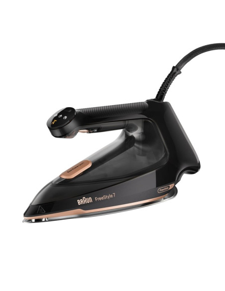 Braun Fi 7276 Bk Freestyle 7 Żelazko Parowe Czarny, Złoto