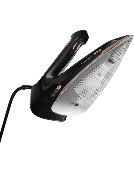 Braun Fi 7276 Bk Freestyle 7 Żelazko Parowe Czarny, Złoto