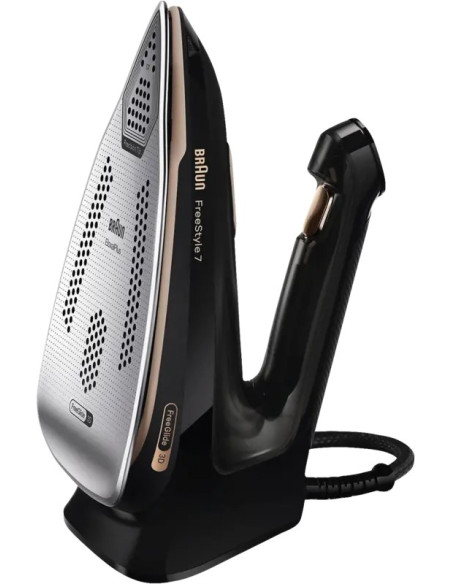 Braun Fi 7276 Bk Freestyle 7 Żelazko Parowe Czarny, Złoto