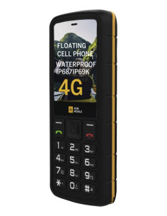 Agm M9F 4G Floating 6,1 Cm (2.4") 131 G Czarny, Pomarańczowy Wytrzymały Telefon