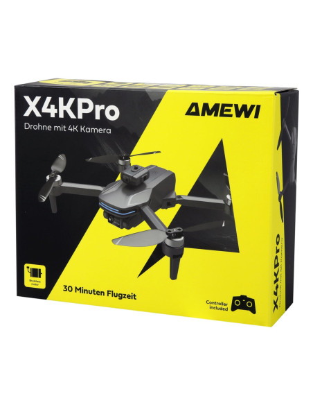 Amewi X4Kpro 4 Wirn. Quadcopter 3840 X 2160 Px 1500 Mah Szary