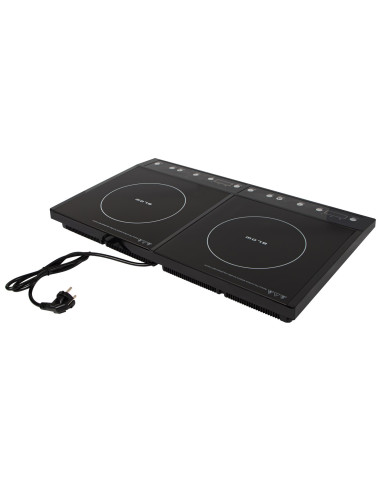 Kuchenka Indukcyjna Nastawna Dwupalnikowa 2000W + 2000W Blow