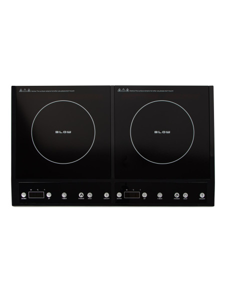 Kuchenka Indukcyjna Nastawna Dwupalnikowa 2000W + 2000W Blow