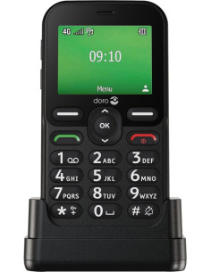 Doro Leva E10 6,1 Cm (2.4") 118,9 G Czarny Telefon Dla Seniora