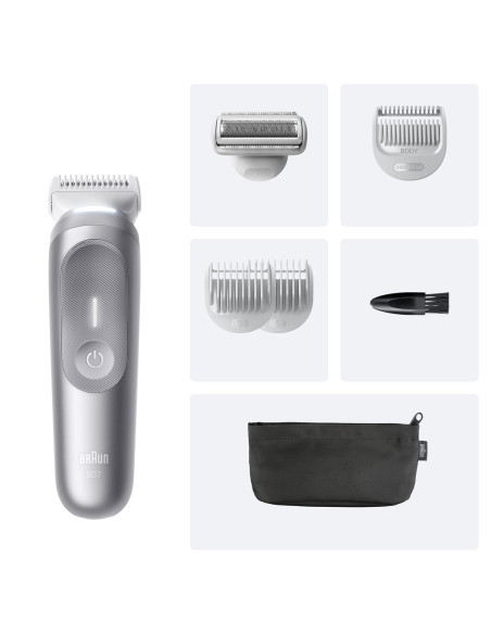 Braun Series 7 80789703 Maszynka Do Włosów Szary