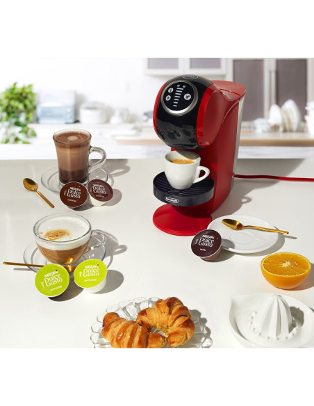 De’longhi Genio Plus Edg315.R Pełna Automatyka Ekspres Do Espresso 0,8 L