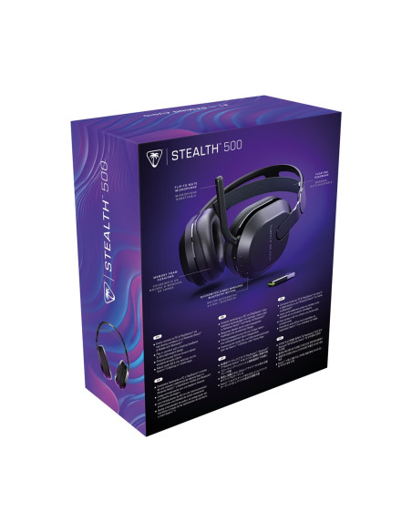 Turtle Beach Stealth 500 Zestaw Słuchawkowy Bezprzewodowy Opaska Na Głowę Gaming Bluetooth