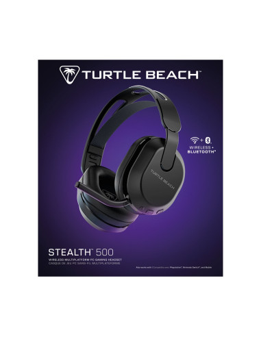Turtle Beach Stealth 500 Zestaw Słuchawkowy Bezprzewodowy Opaska Na Głowę Gaming Bluetooth