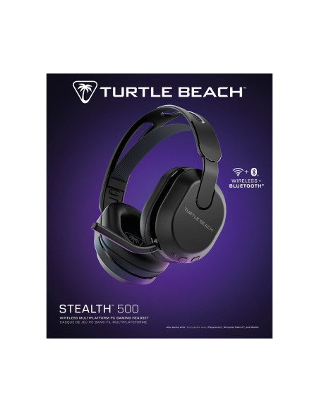 Turtle Beach Stealth 500 Zestaw Słuchawkowy Bezprzewodowy Opaska Na Głowę Gaming Bluetooth