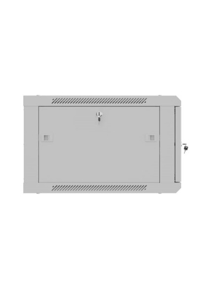 Lanberg Szafa Instalacyjna Rack Wisząca 19" 6U 600X600 Szara Drzwi Perforowane (Flat Pack)