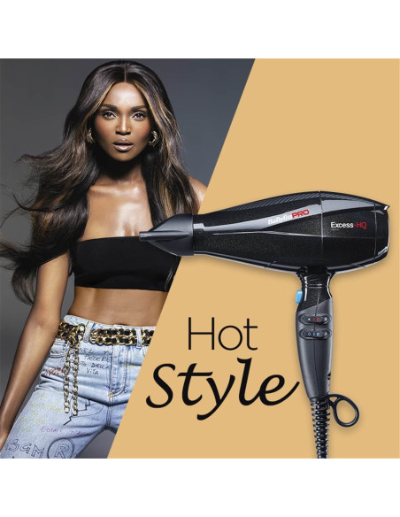Babyliss Excess-Hq Suszarka Do Włosów 2600 W Czarny