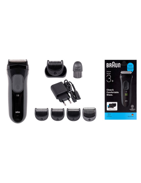 Golarka Elektryczna 3000Bt Braun Black/Grey