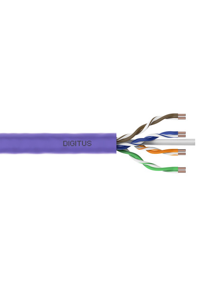 Digitus Dk-1613-Vh-1 Kabel Sieciowy Fioletowy 100 M Cat6 U/Utp (Utp)