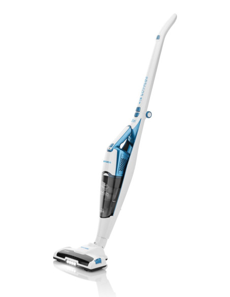 Hyundai Vc 914 Odkurzacz Stojący 2 W 1 Bateria Suchy Hepa Bez Worka 0,5 L Biały, Niebieski