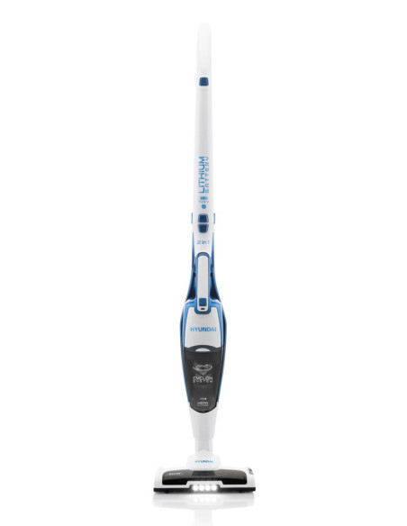 Hyundai Vc 914 Odkurzacz Stojący 2 W 1 Bateria Suchy Hepa Bez Worka 0,5 L Biały, Niebieski