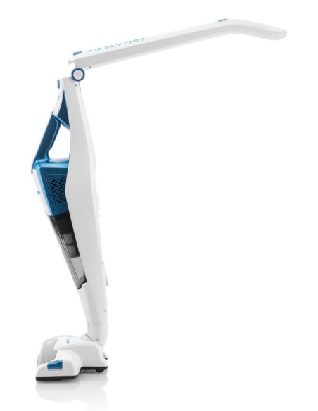 Hyundai Vc 914 Odkurzacz Stojący 2 W 1 Bateria Suchy Hepa Bez Worka 0,5 L Biały, Niebieski