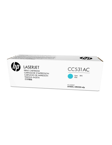Hp Contract Cartridge No.304A Cyan Cc531Ac