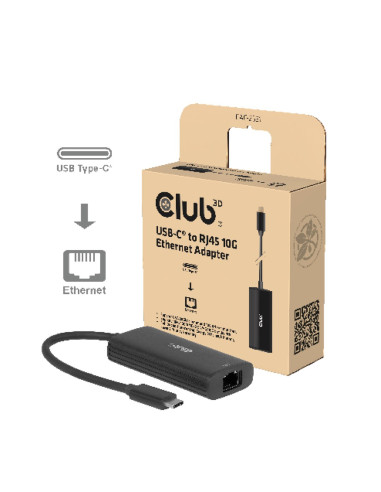 Club3D Cac-2531 Stacja Dokująca Przewodowa Usb 3.2 Gen 1 (3.1 Gen 1) Type-C Czarny