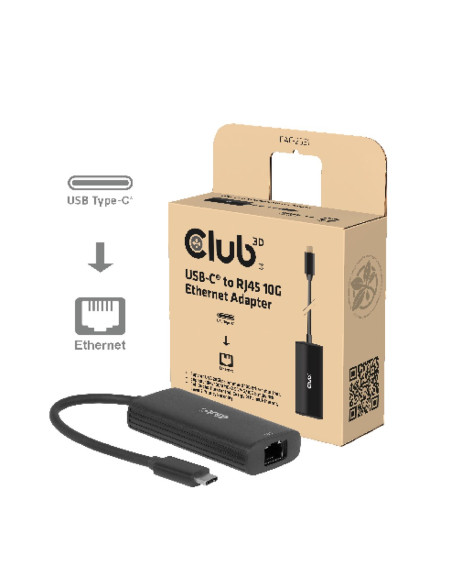 Club3D Cac-2531 Stacja Dokująca Przewodowa Usb 3.2 Gen 1 (3.1 Gen 1) Type-C Czarny