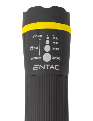 Entac Efl-Zoom-Pl Latarka Czarny Latarka Ręczna Led