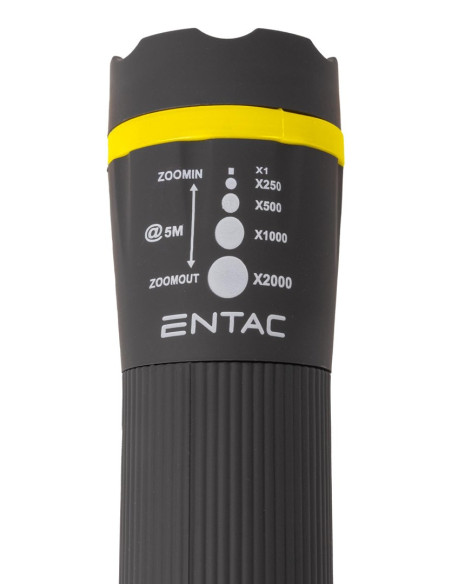Entac Efl-Zoom-Pl Latarka Czarny Latarka Ręczna Led