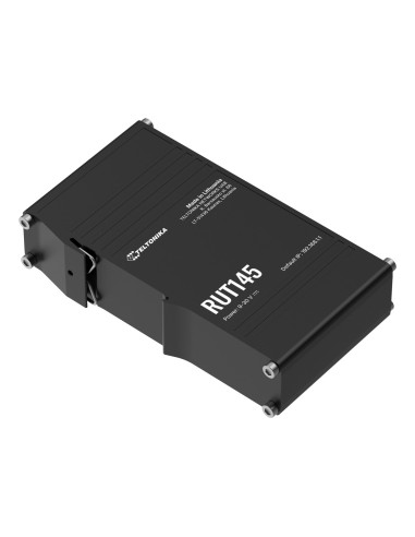 Teltonika Rut145 Router Bezprzewodowy Fast Ethernet Jedna Częstotliwości (2,4 Ghz) Czarny