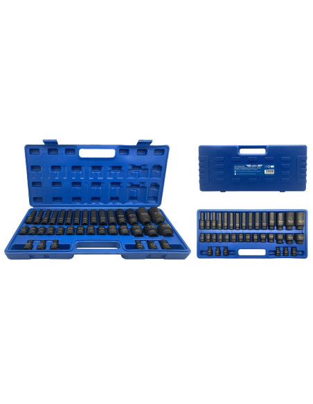 Adler Nasadki Udarowe K-D 35Szt.1/2" 12-Kąt. Krótkie/Długie Ad-35Kd/12 Plastikowa Wal.