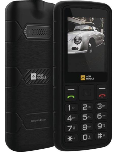 Agm M9 Lte 6,1 Cm (2.4") 131 G Czarny