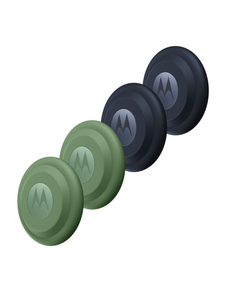 Motorola Moto Tag 4-Pack, Jade Green + Midnight Blue