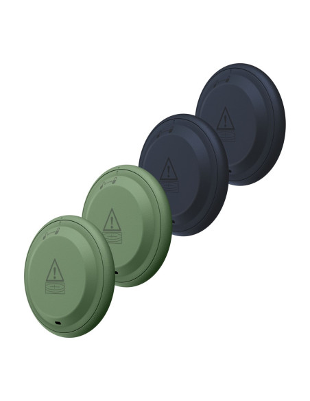 Motorola Moto Tag 4-Pack, Jade Green + Midnight Blue