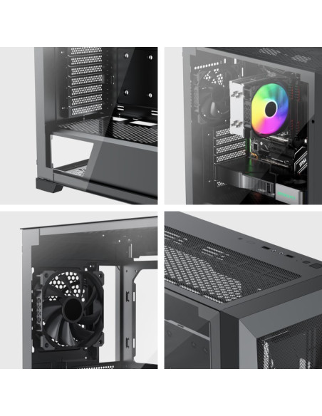Obudowa Xilence Gehäuse Xilent X Argb Xg151 - Mini Wieża - Atx