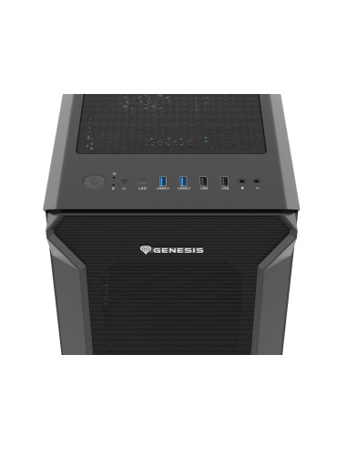 Genesis Obudowa Irid 505F Midi Tower Z Oknem