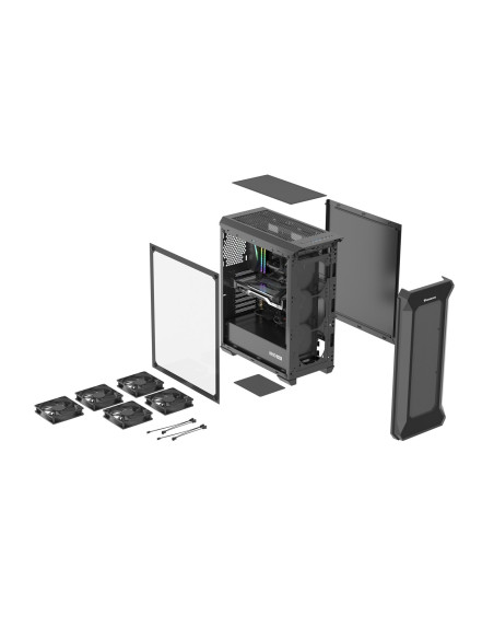 Genesis Obudowa Irid 505F Midi Tower Z Oknem