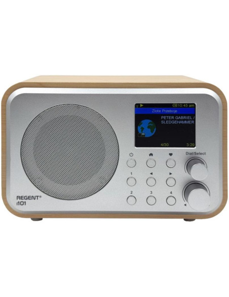 Radio Internetowe Ferguson Regent I101 | Dab+ | Fm Rds / Akumulator 2000 Mah (Jasne Drewno)