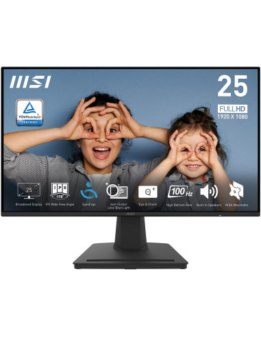 Monitor Msi 24.5" Pro Mp252 Ips 100Hz