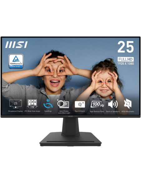 Monitor Msi 24.5" Pro Mp252 Ips 100Hz