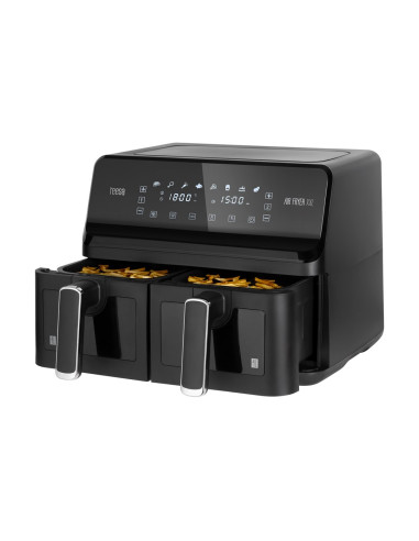 Frytkownica Beztłuszczowa Teesa Air Fryer Dual Pot Xxl 8L 2700W