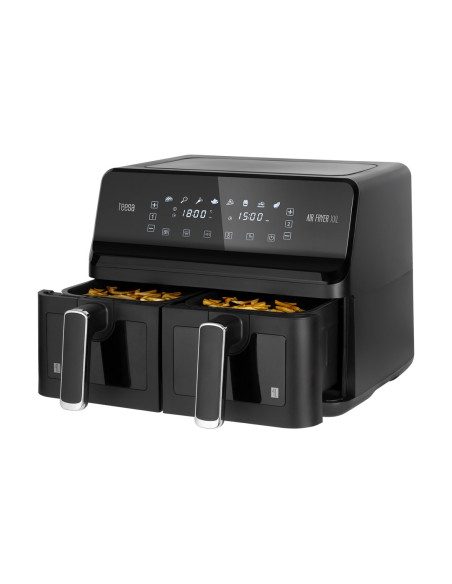 Frytkownica Beztłuszczowa Teesa Air Fryer Dual Pot Xxl 8L 2700W