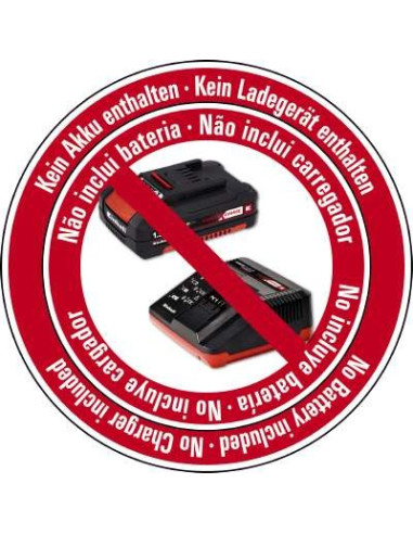 Odkurzacz Warsztatowy Einhell Tc-Vc 18/20 Li S Solo 2347130 (Kolor Srebrny)