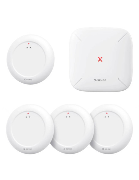 X-Sense Sws0A41 Detektor Wycieków Cieczy Bateria 4 Szt.