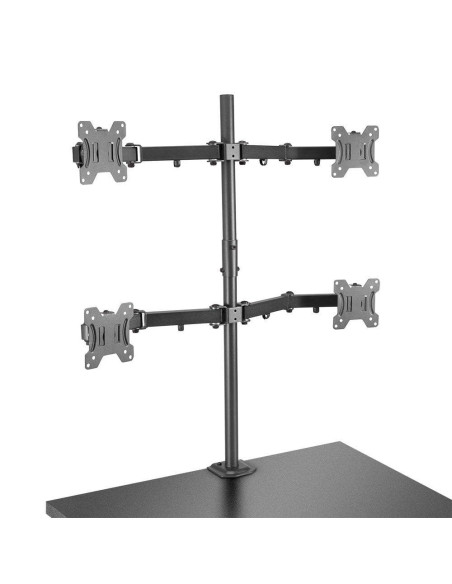 Lindy 40659 Uchwyt / Stojak Do Monitorów 71,1 Cm (28") Biurko Czarny