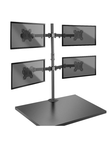 Lindy 40659 Uchwyt / Stojak Do Monitorów 71,1 Cm (28") Biurko Czarny