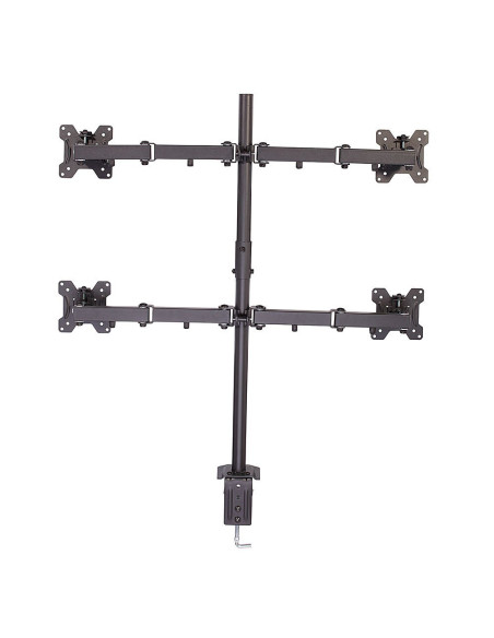 Lindy 40659 Uchwyt / Stojak Do Monitorów 71,1 Cm (28") Biurko Czarny