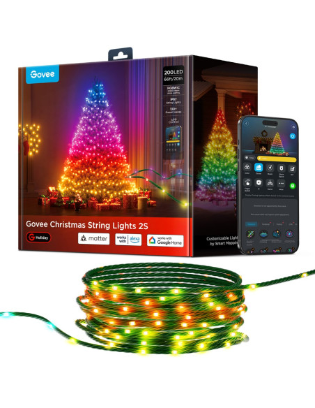 Govee Oświetlenie Led Christmas String Lights 2S 20M H80C4C42
