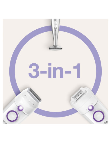 Braun Silk-Épil 5 825 Power 28 Pęset(Y) Biały, Fioletowy