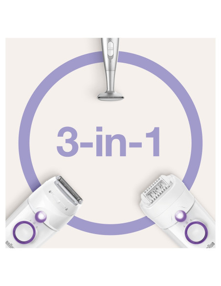 Braun Silk-Épil 5 825 Power 28 Pęset(Y) Biały, Fioletowy