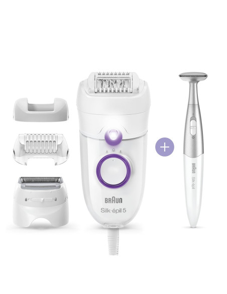 Braun Silk-Épil 5 825 Power 28 Pęset(Y) Biały, Fioletowy