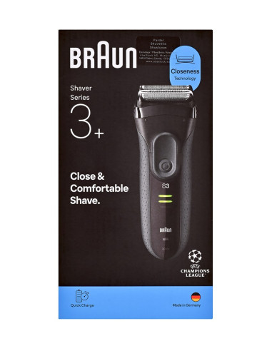 Golarka 3000S Braun Black/Grey Shaver