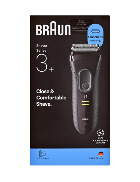 Golarka 3000S Braun Black/Grey Shaver